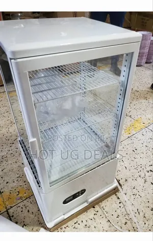 Electric Countertop Cake  Display Fridge  -  White