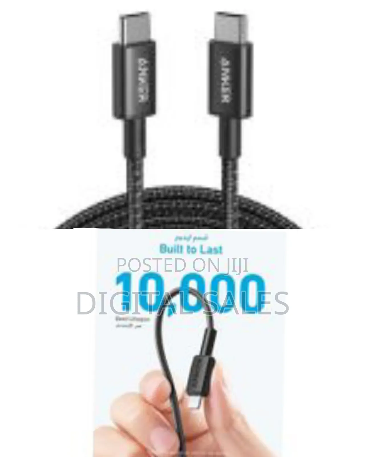 Anker Usb C to Usb C Cable, Type-C 60w, Braided Fast Charging Cable