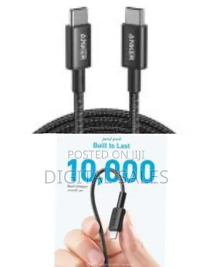 Anker Usb C to Usb C Cable, Type-C 60w, Braided Fast Charging Cable
