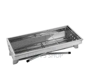 Portable Stainless Steel Foldable BBQ Grill