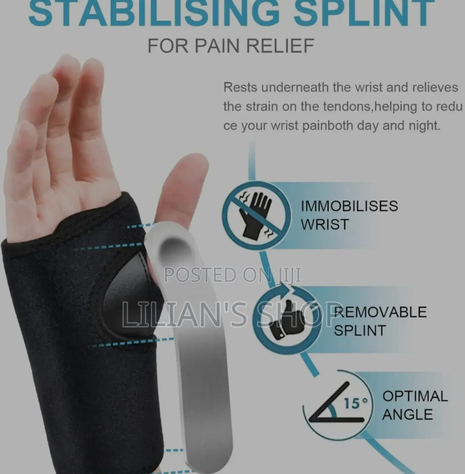 Adjustable Palm/Wrist Support Brace