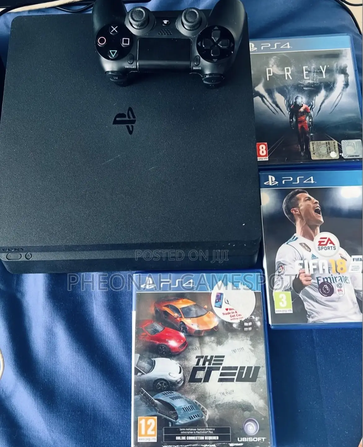 Ps4 Solid Kit, Two Controllers, 13 Games Ready, Fresh Play Speed.