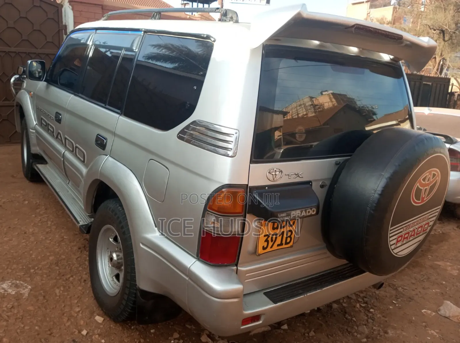 Toyota Land Cruiser Prado 1999 Gray