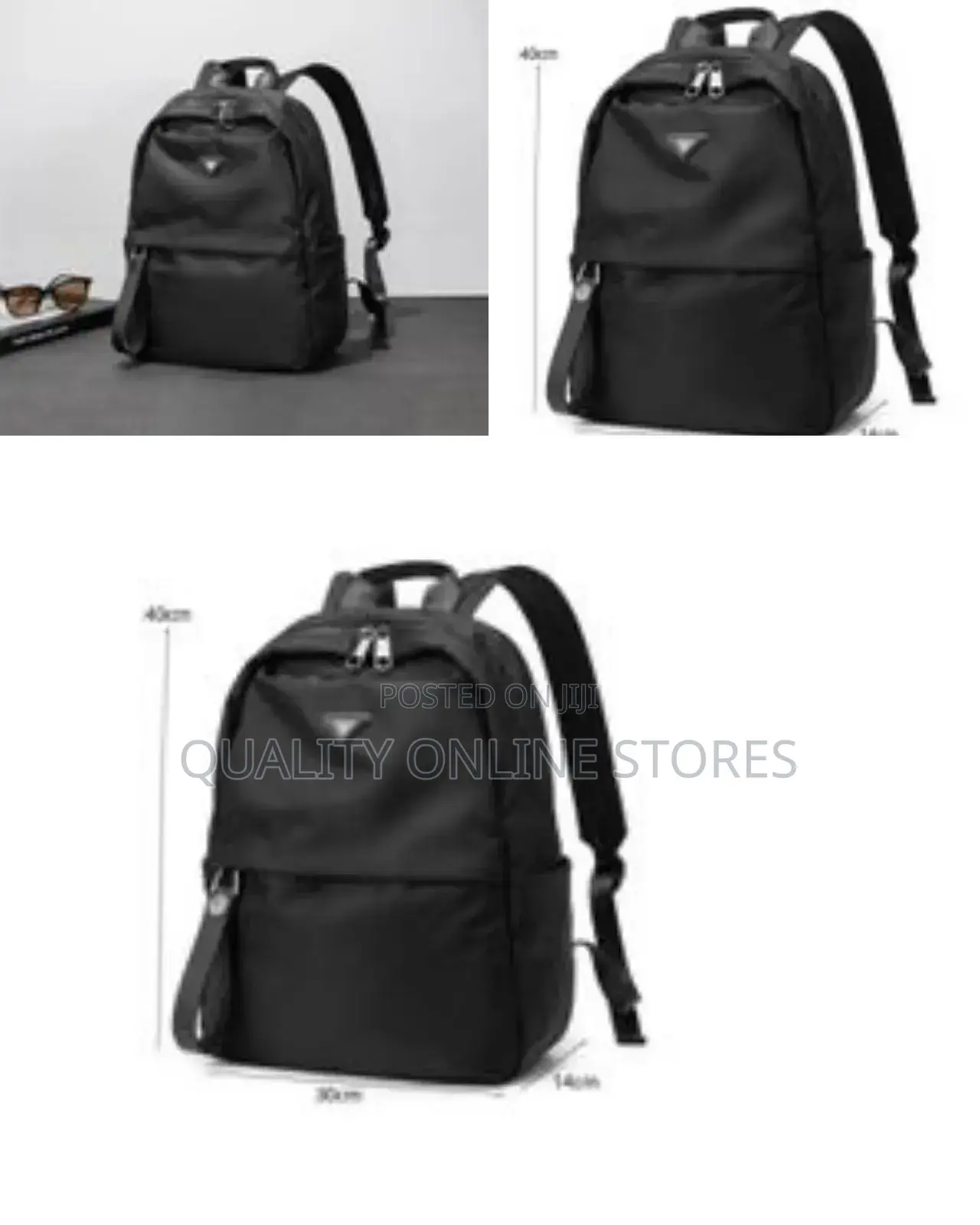 Oxford Fashion Backpack for Men and Women, Luxury Brand