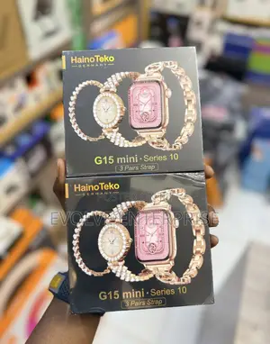 Haino Teko G15 Mini Smart Watch Series 10 Stylish Combo