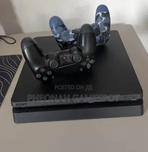 Ps4 Console Unit, Two Controllers, 16 Games Installed, Fresh Play Vibe