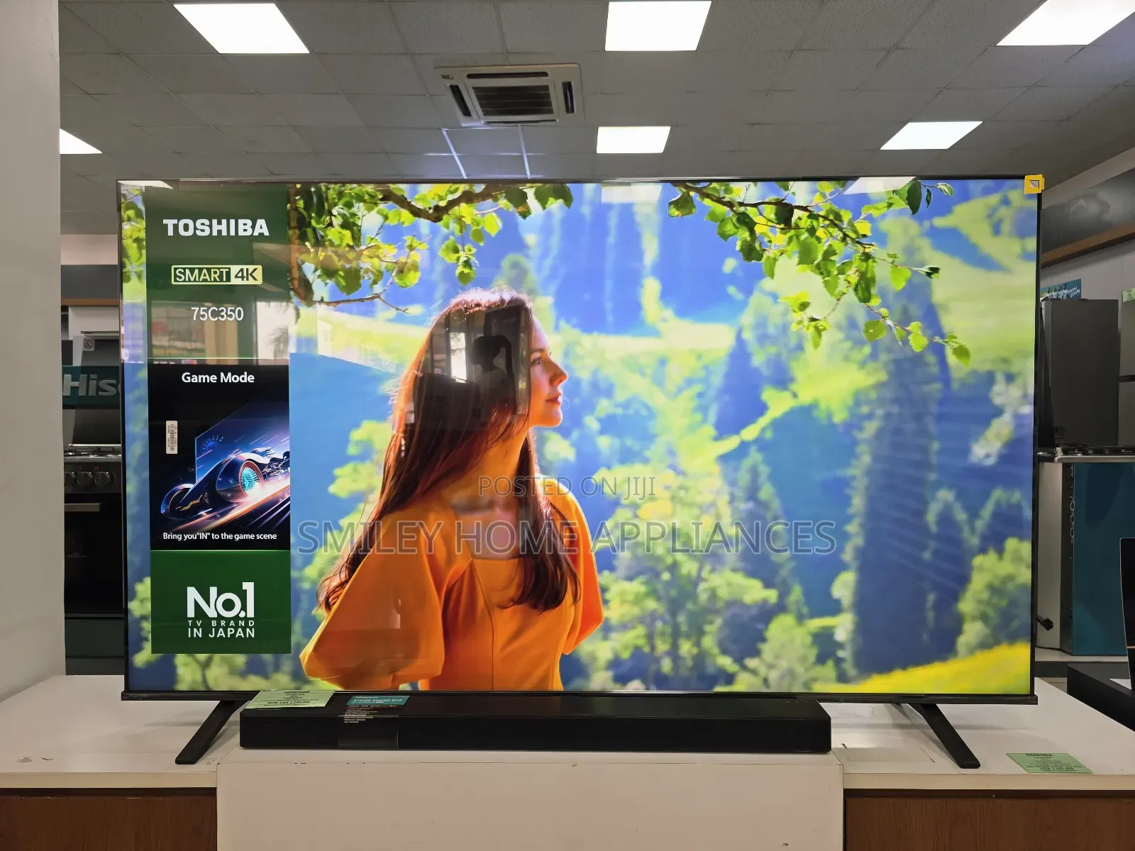 Beeyi Powa Sales on Japan Imported Toshiba 75inches 75c350 Series Tv