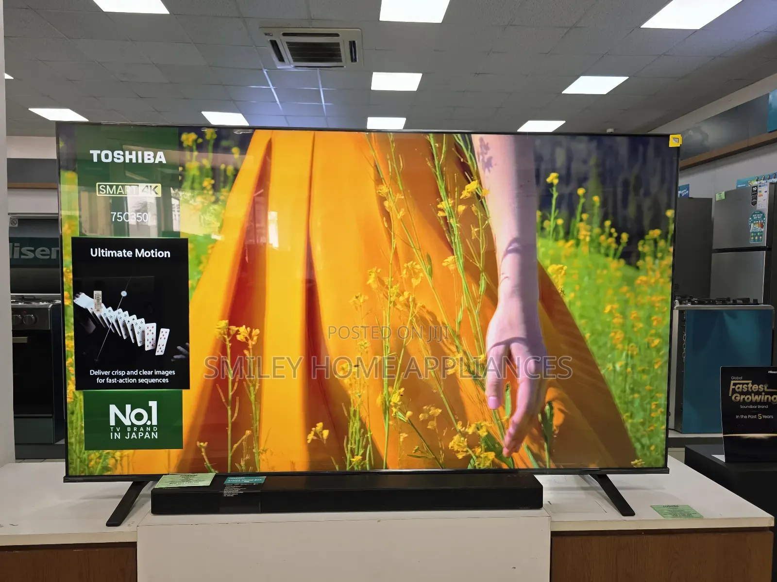 Beeyi Powa Sales on Japan Imported Toshiba 75inches 75c350 Series Tv