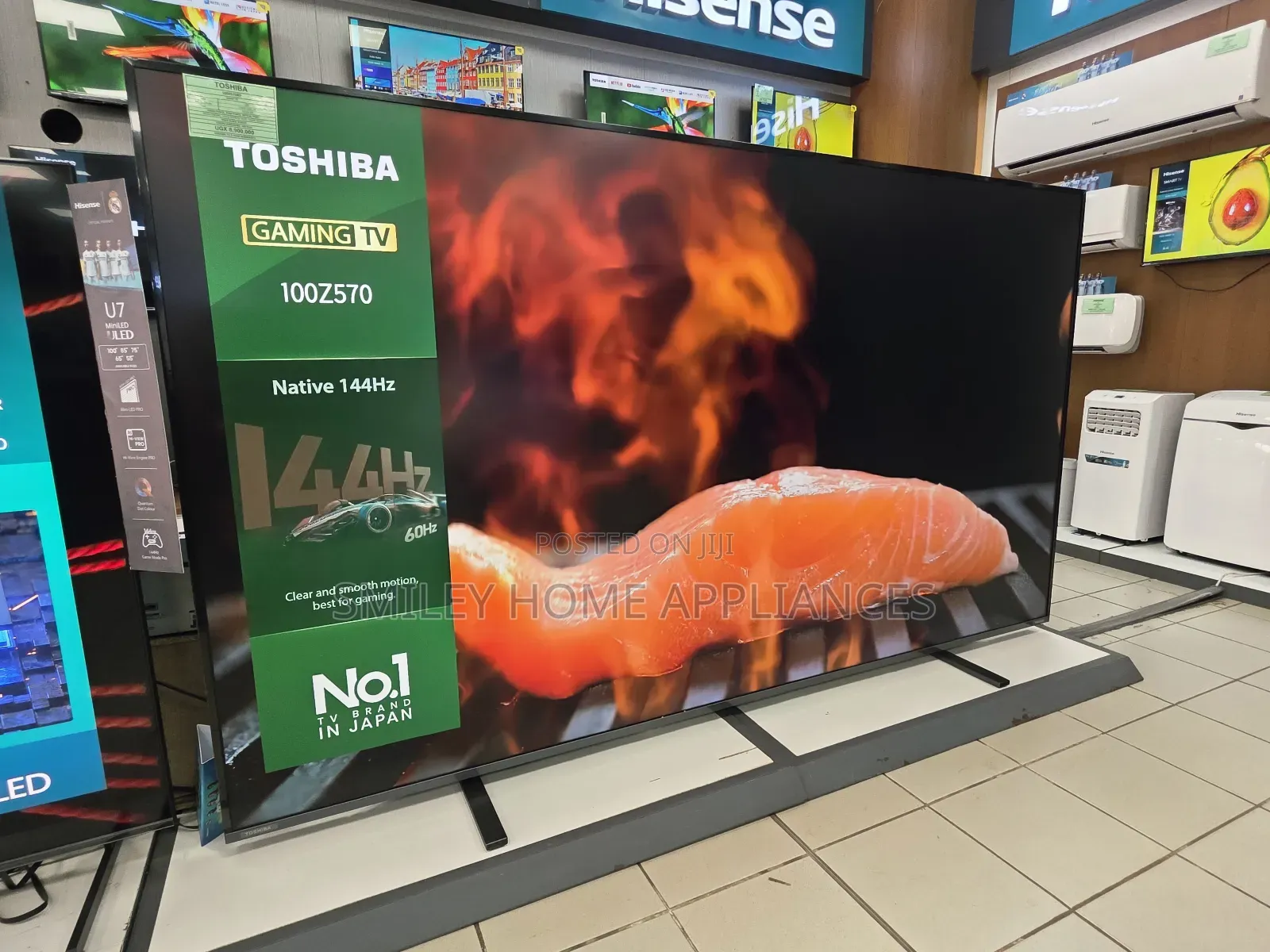 20% Discount Sales on Toshiba 100inches 100z570 Series Qled4k Smart Tv