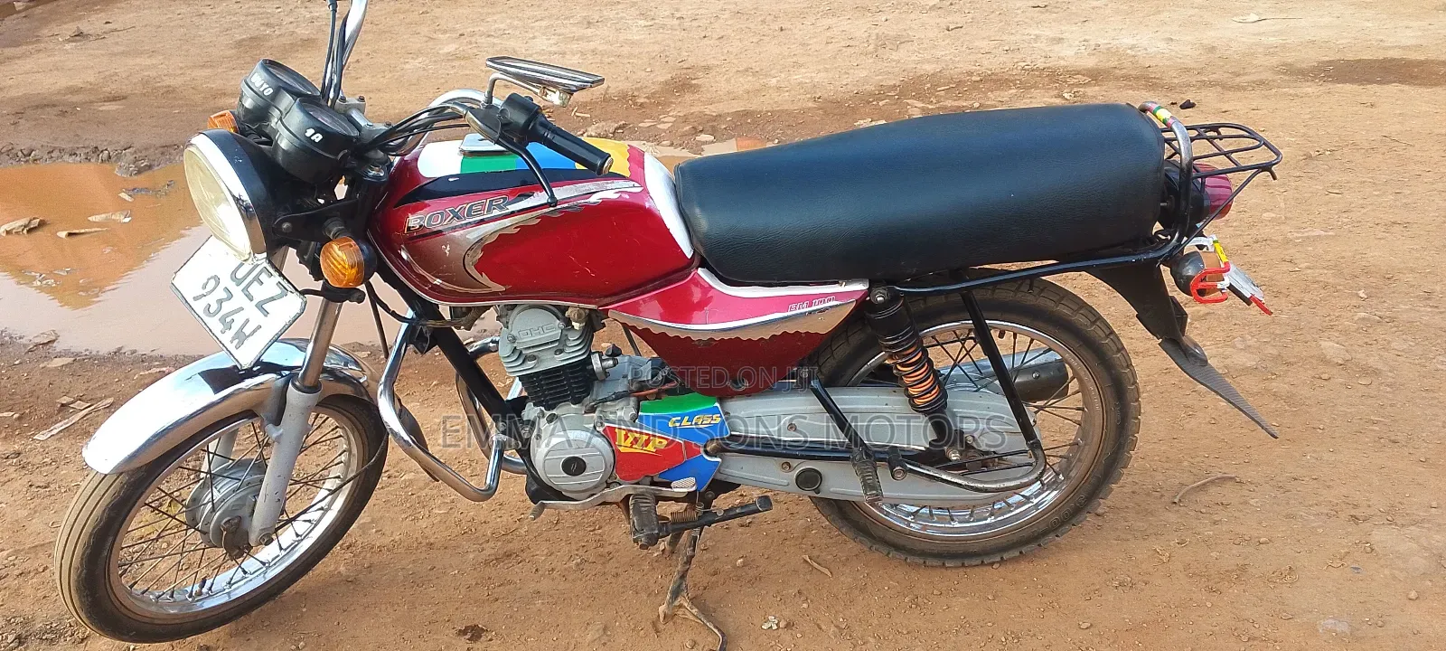 Bajaj Boxer 100 2020 Red