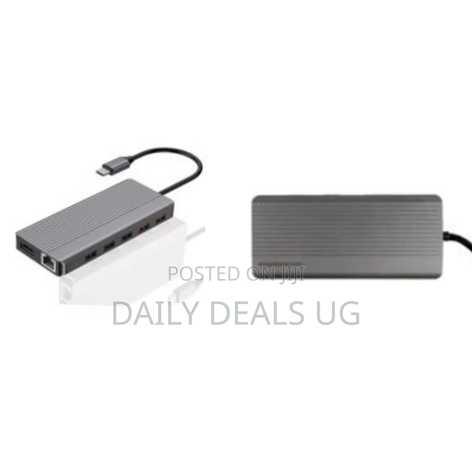 Powerology 12 In1 Usb-C Hub Hdmi Type-C 100w Pd Ethernet Vga Usb Sd