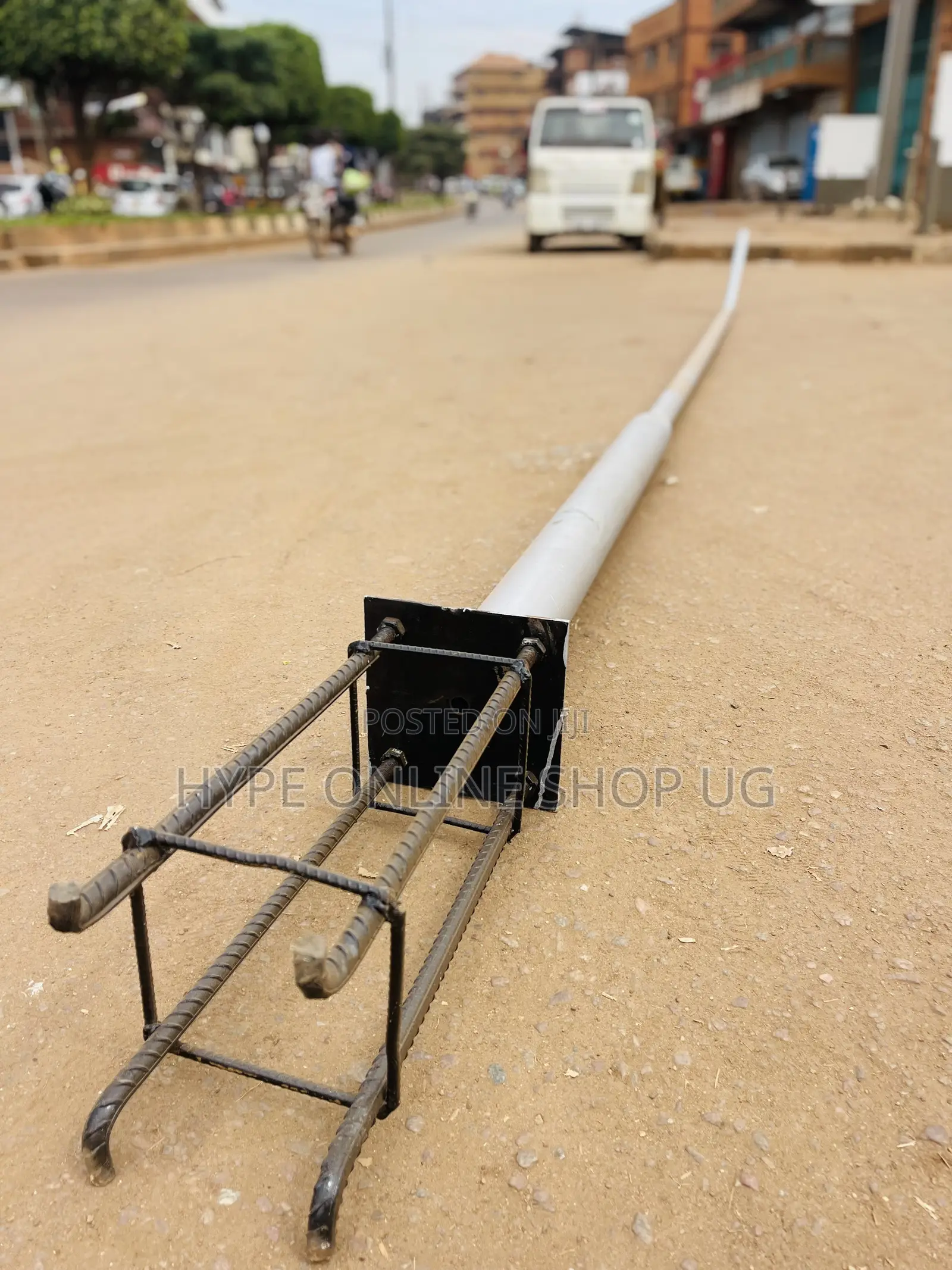 4mm,6meters and Basement Solar Light Poles