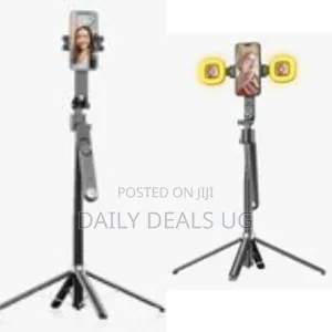 Porodo Selfie Stick Pro X With 360o Ai Tracking Tripod 135cm