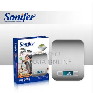 Digital Kitchen Weighing Scale Food Max 5kg Capacity, Sonifer Sf-1922