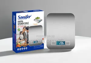 Digital Kitchen Weighing Scale Food Max 5kg Capacity, Sonifer Sf-1922