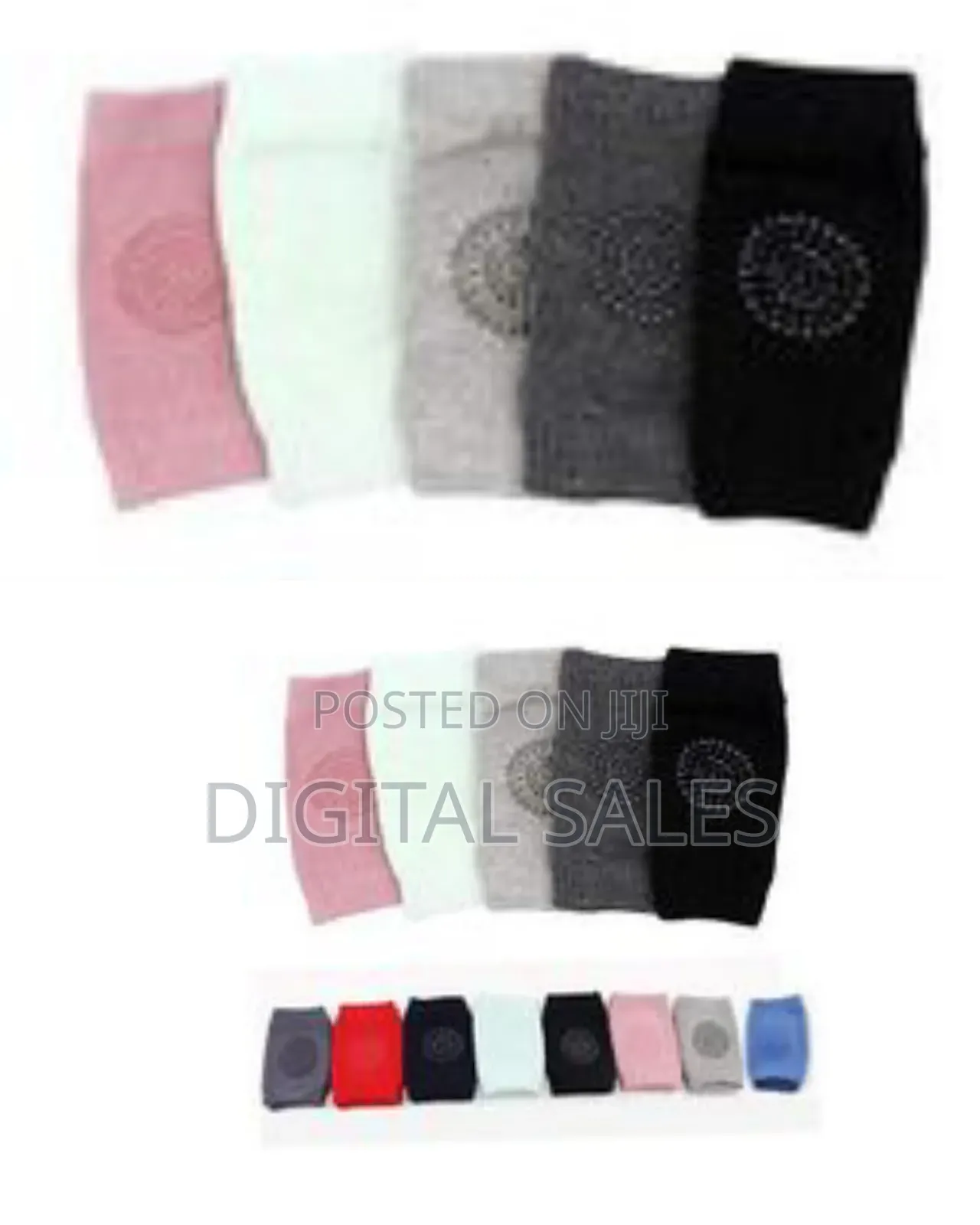 A Pair Of Baby Knee Pads - Toddlers Crawling Anti-slip Protector