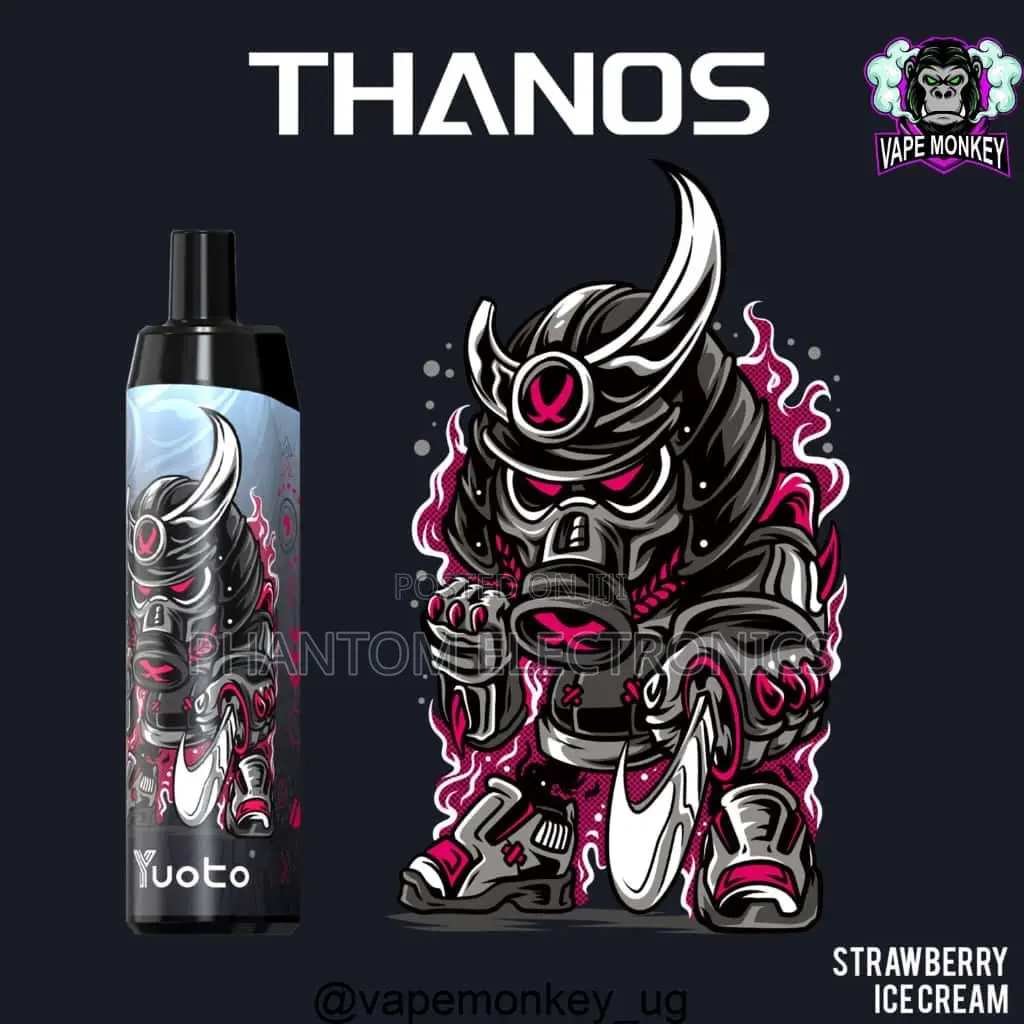 Thanos Straw Berry Ice Flavour Vape