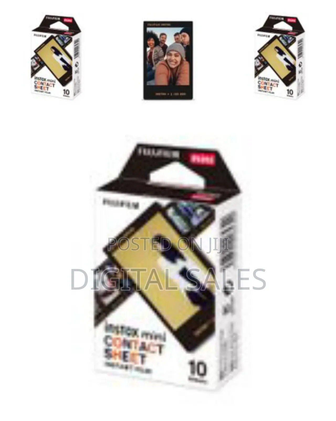 Fujifilm Instax Mini Contact Sheet Instant Film 10