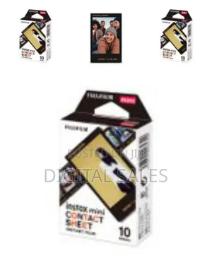 Fujifilm Instax Mini Contact Sheet Instant Film 10