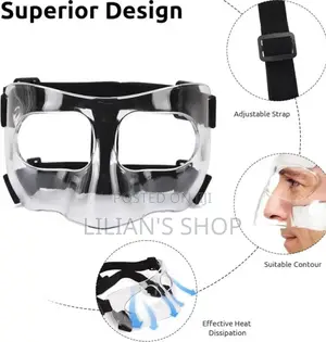Sports Impact Protection Face Guard