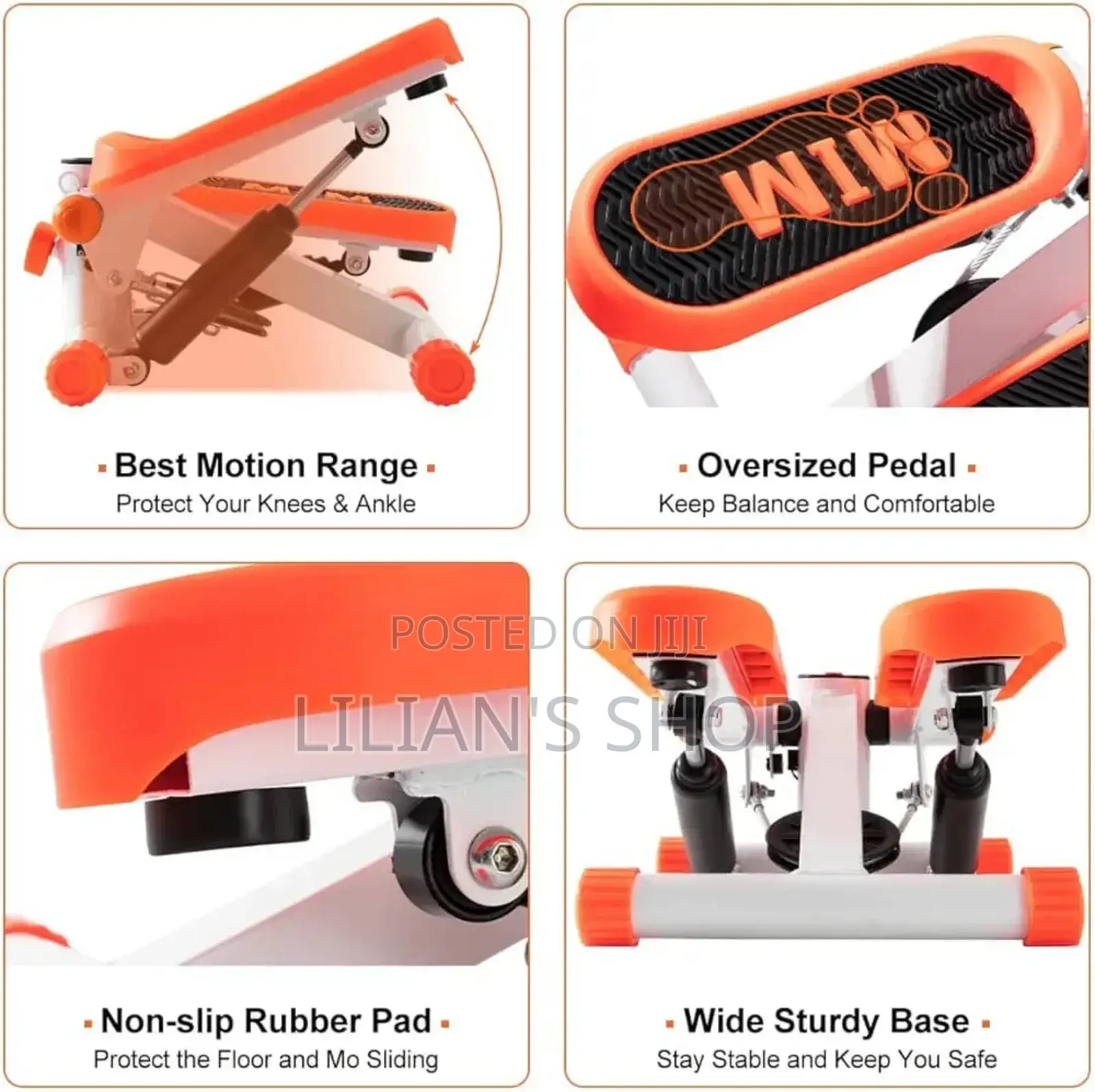 Mim Heavy-Duty Exercise Indoor Stepper Machine