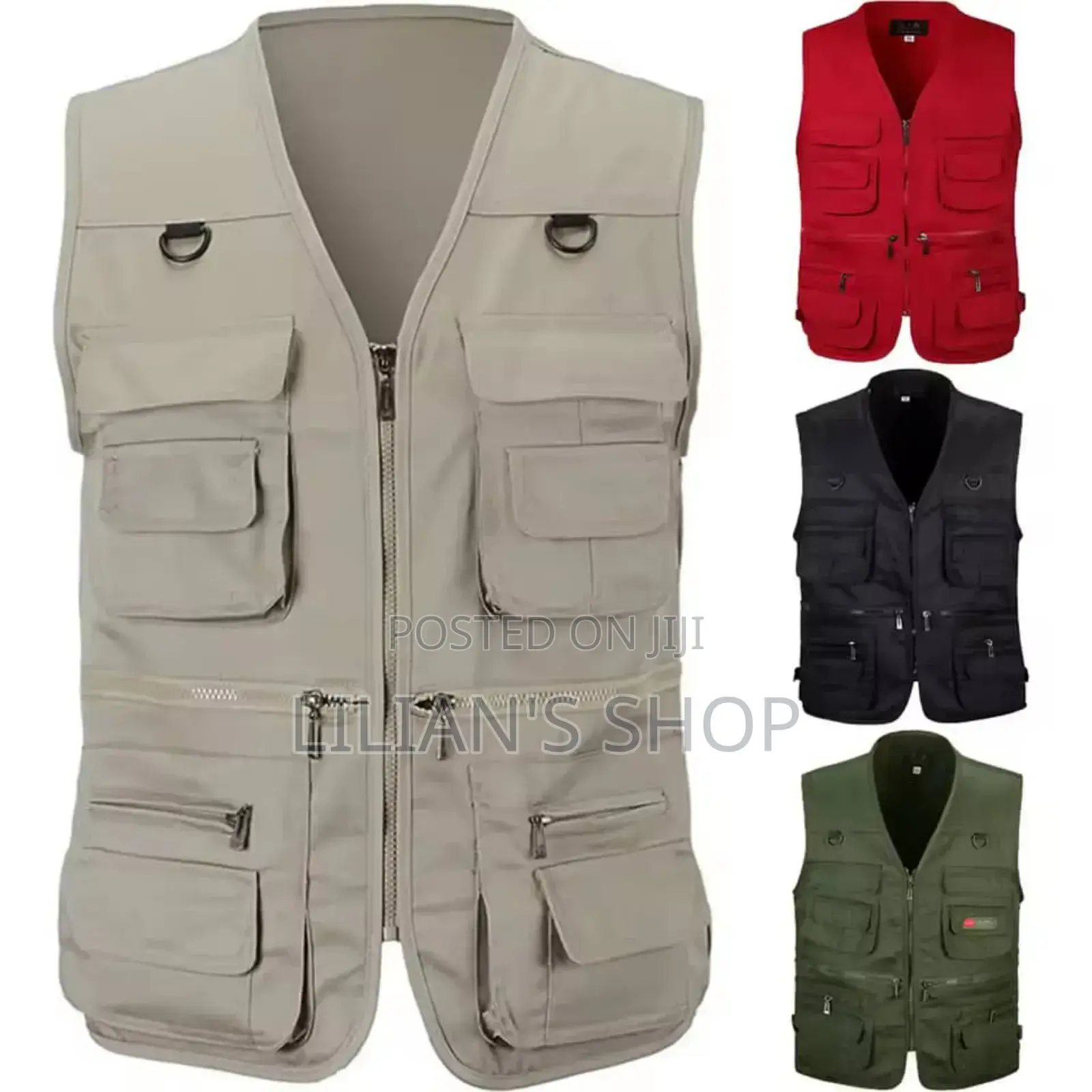 Multifunctional Tactical Multi-Storage Vest