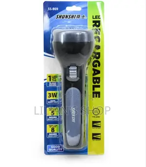 3w High Quality Super Bright Led Rechargeable Flashlight