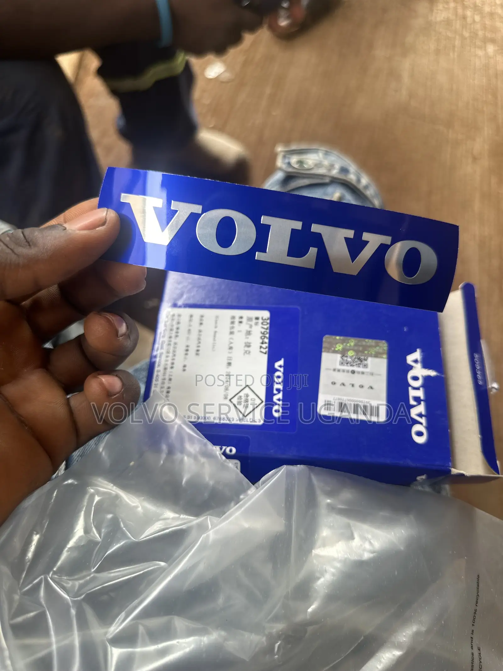 Aluminium Sticker Car Front Grill Emblem Badge for Volvo
