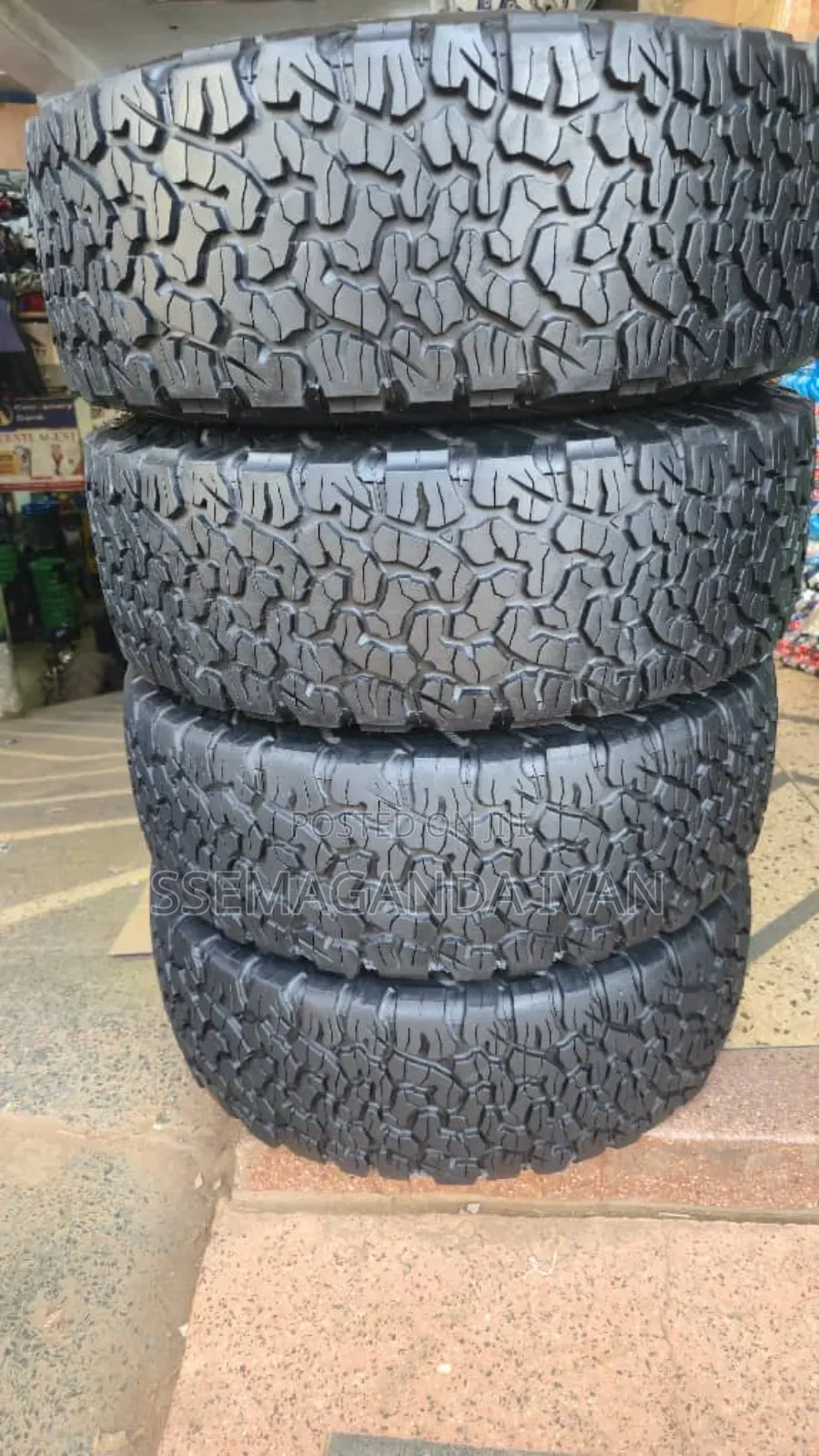 Bf Goodrich 265/70r16 Slightly Used In The Best Condition