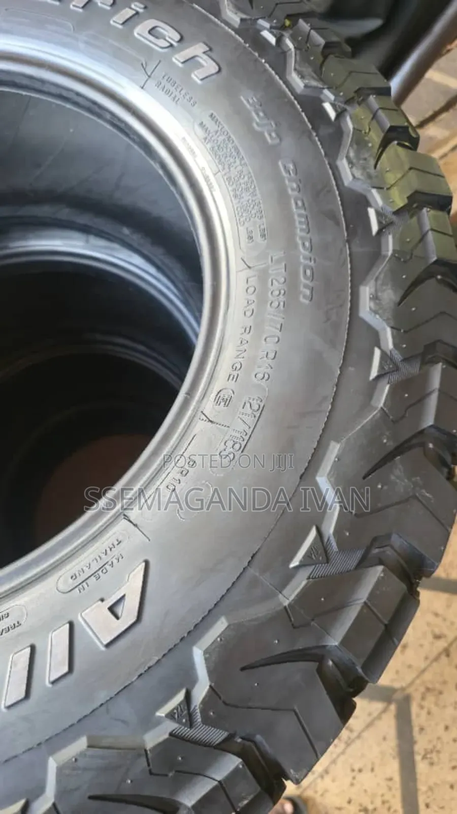 Bf Goodrich 265/70r16 Slightly Used In The Best Condition