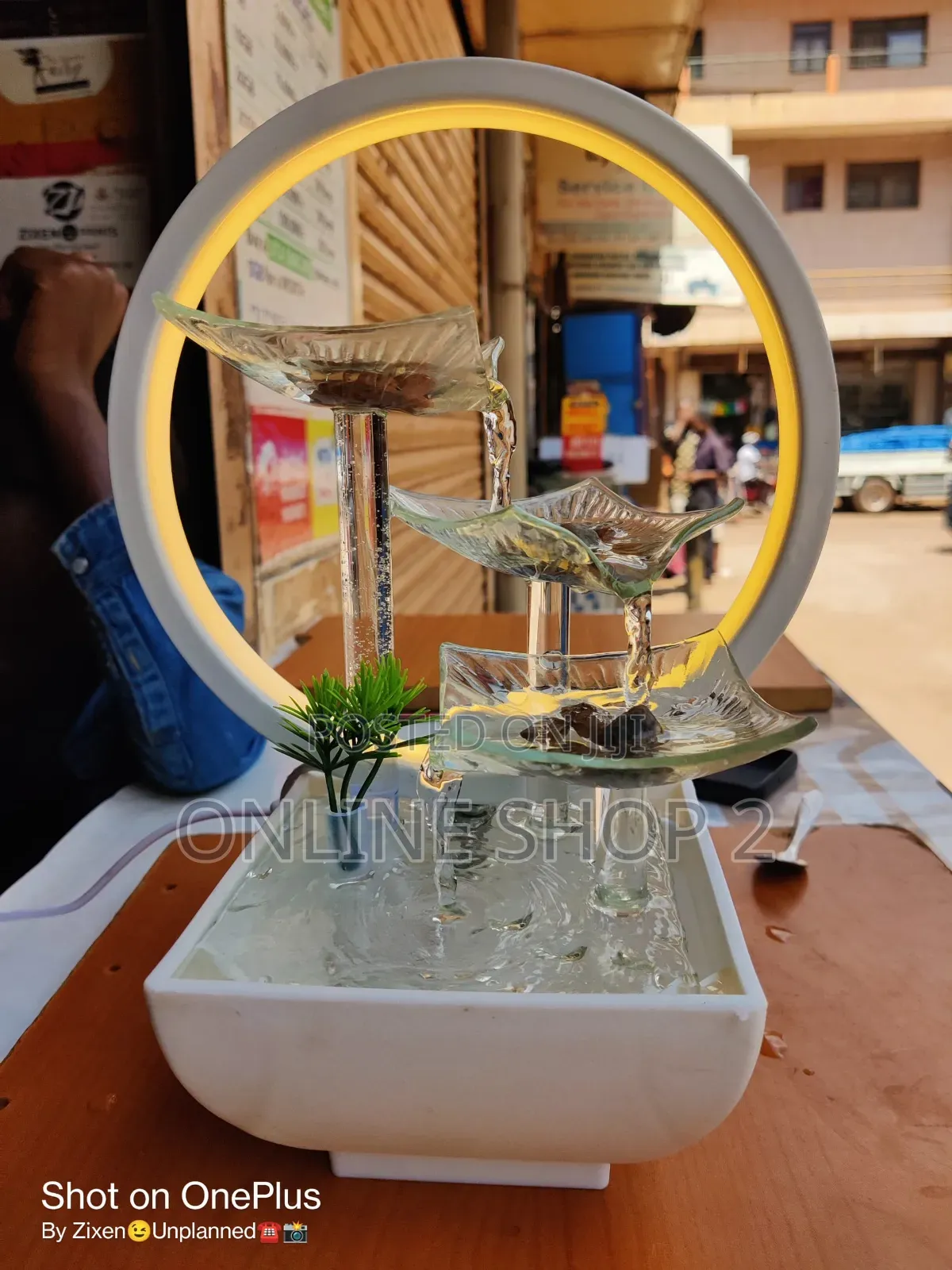 Wter Fountain With Led Light