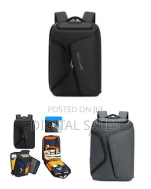 Wiersaam Men Anti-Theft Business Travel Backpack Water-Resistant