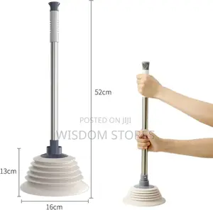 Suction Cup Drain Cleaner.