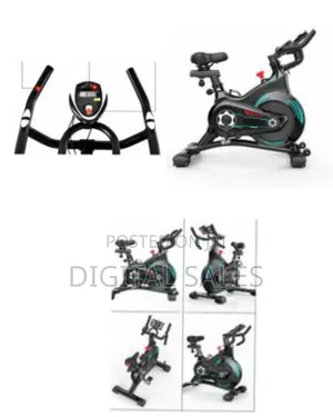 Magnetic Resistance Belt Drive Quiet Fitness Indoor Cycling Exercise