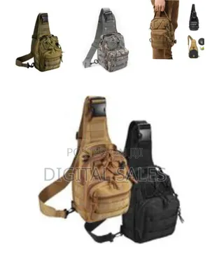 1 Piece of Tactical Shoulder Sling Bag Small Outdoor Chest Pack