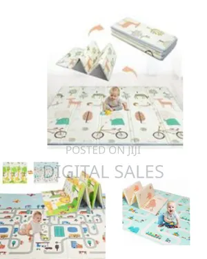 Baby Folding Play Mat Extra Large Foam Playmat Crawl Mat Reversible