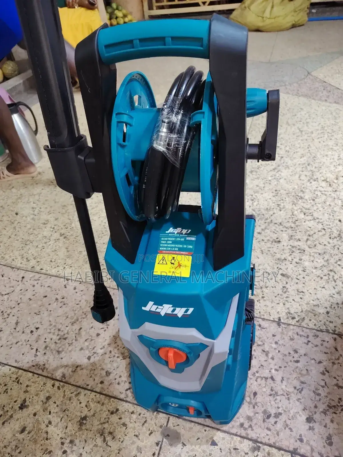 Blue High Pressure Car Washer