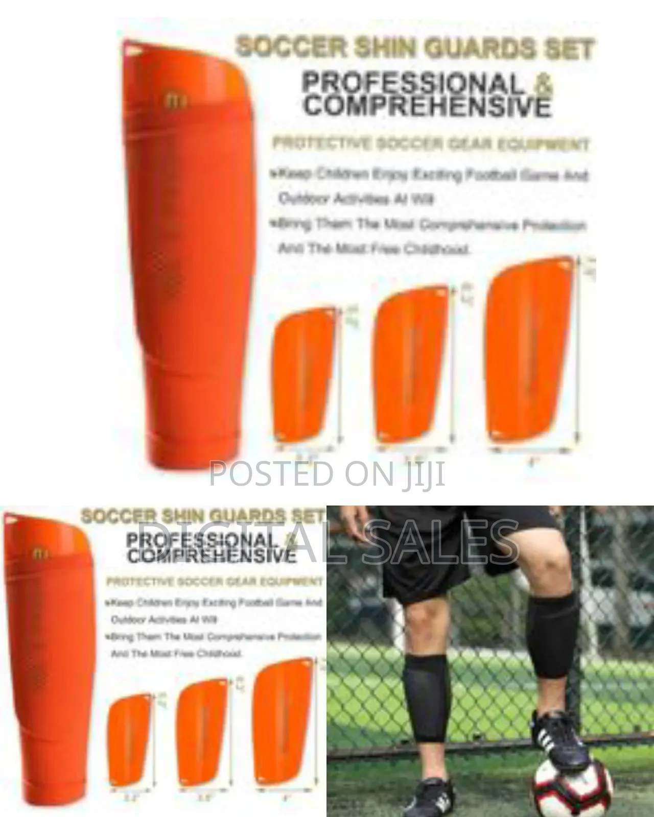 Large Size Suitable for Adults 13+ Years Old 2 in 1 Pair of Soccer