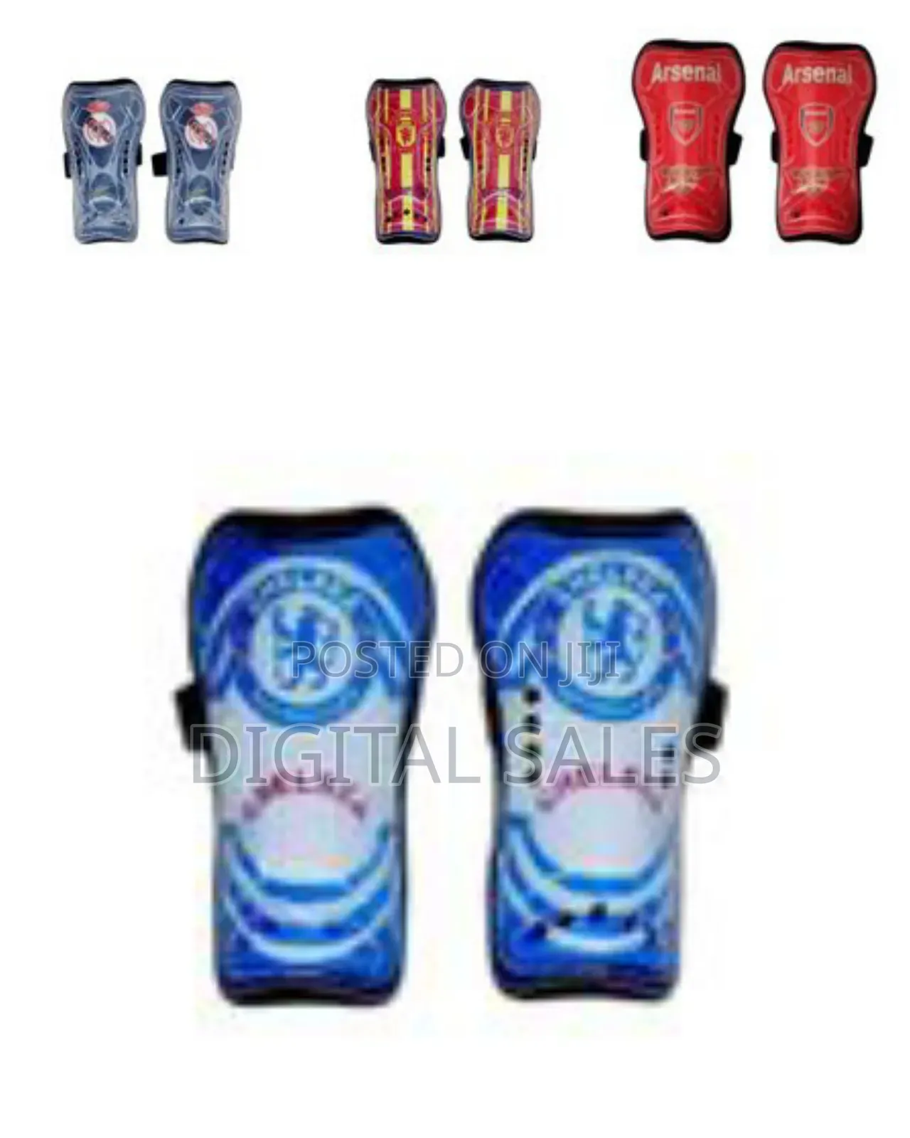 Pair of Professional Soccer Protective Gear Football Shin
