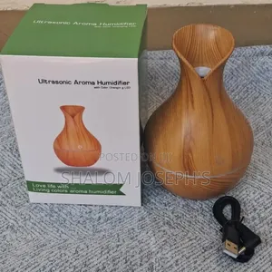 Pot-Like Ultrasonic Humidifier With Changing Led
