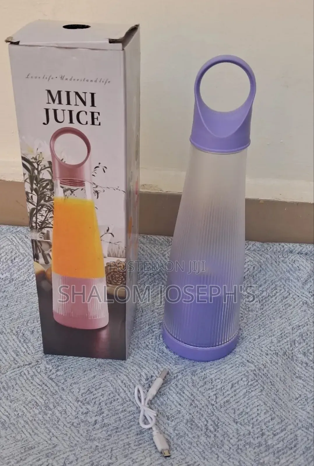 400ml Crown Portable Juicer -Purple