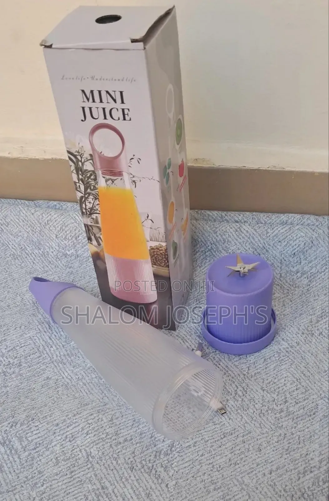 400ml Crown Portable Juicer -Purple