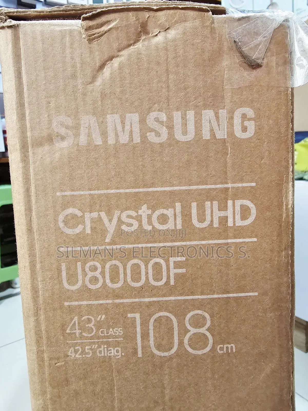 High End Samsung 43" U8000f Smart Tv