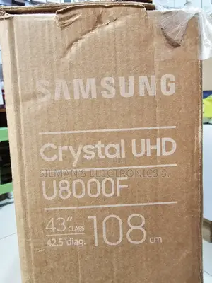 High End Samsung 43" U8000f Smart Tv