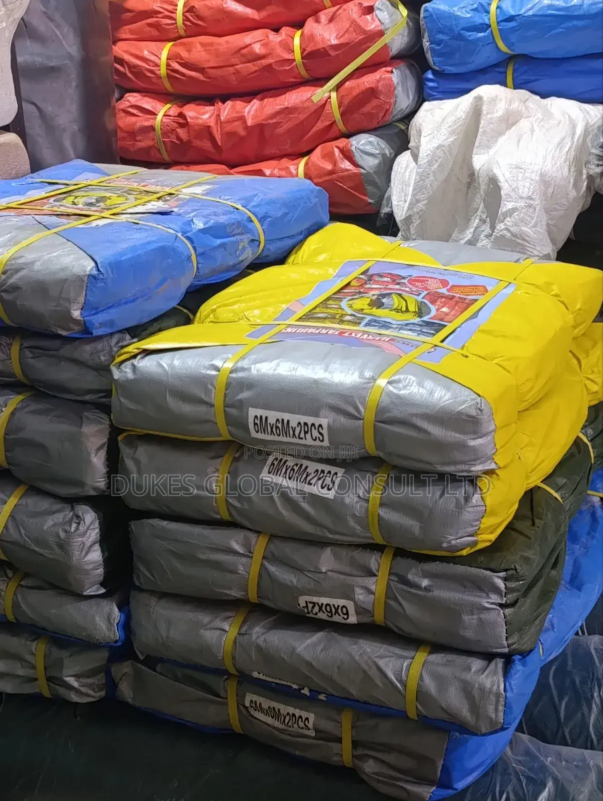 Damliner and Tarpaulin for Water Harvest