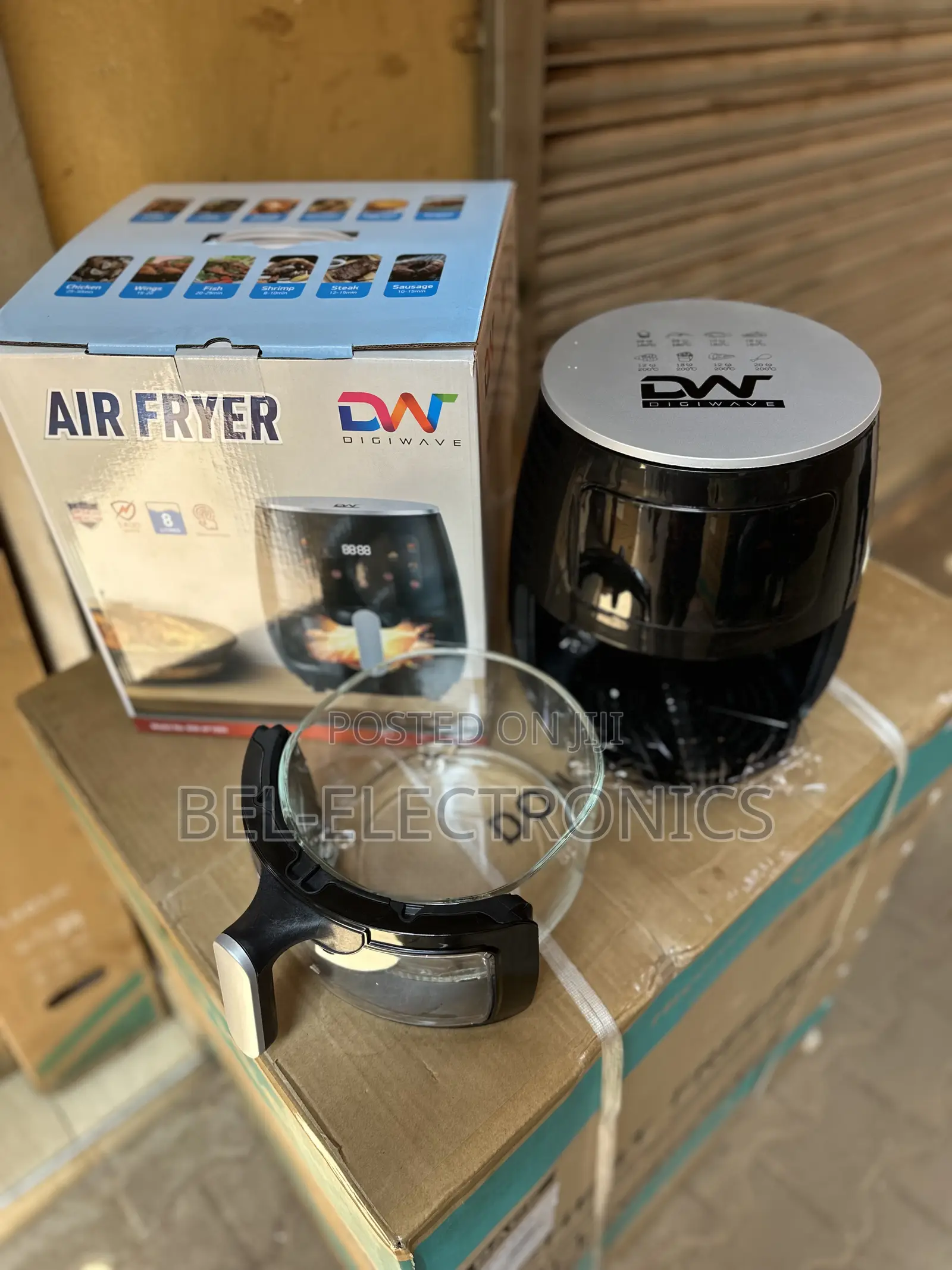 Dw Glass Airfyer 8 Litres
