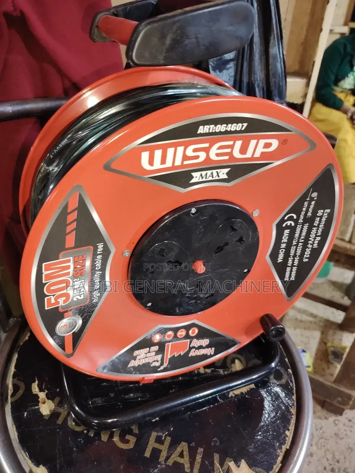 Wise Up 50m Extension Reel
