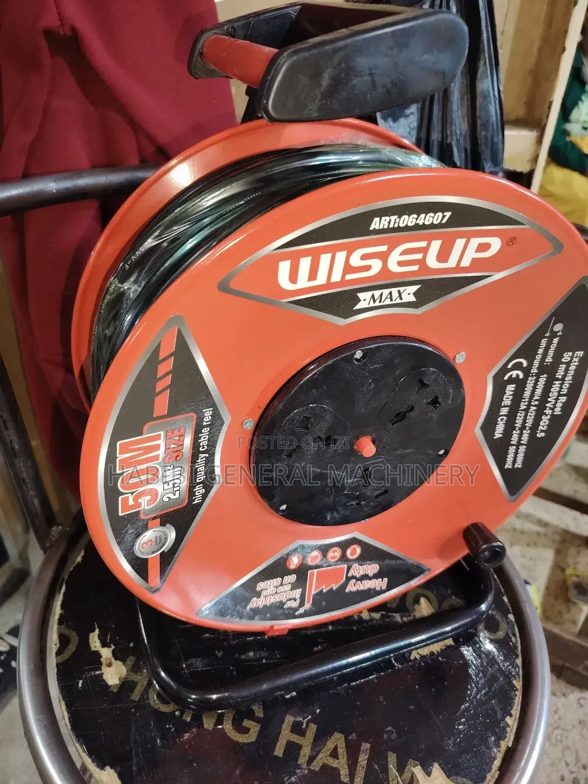 Wise Up 50m Extension Reel