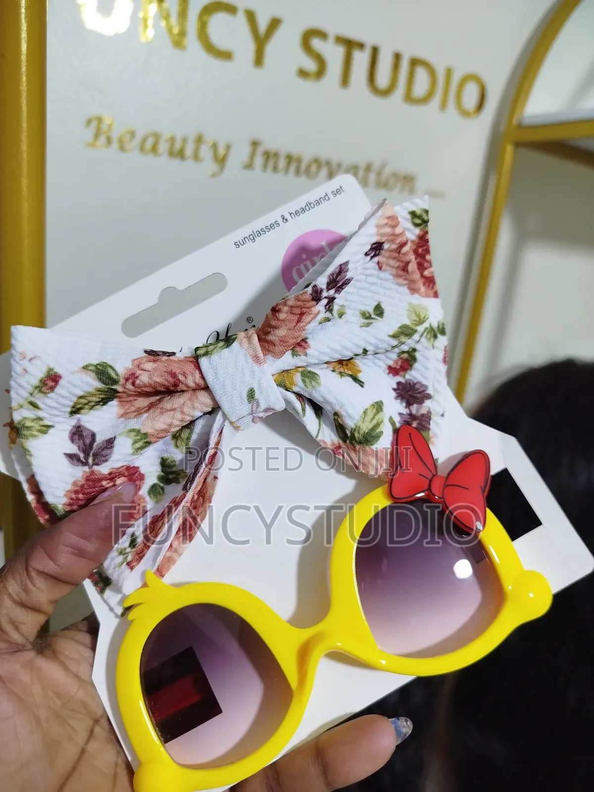 Kids Hair Clips With Glasses