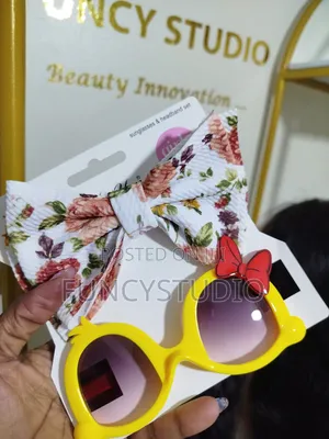Kids Hair Clips With Glasses